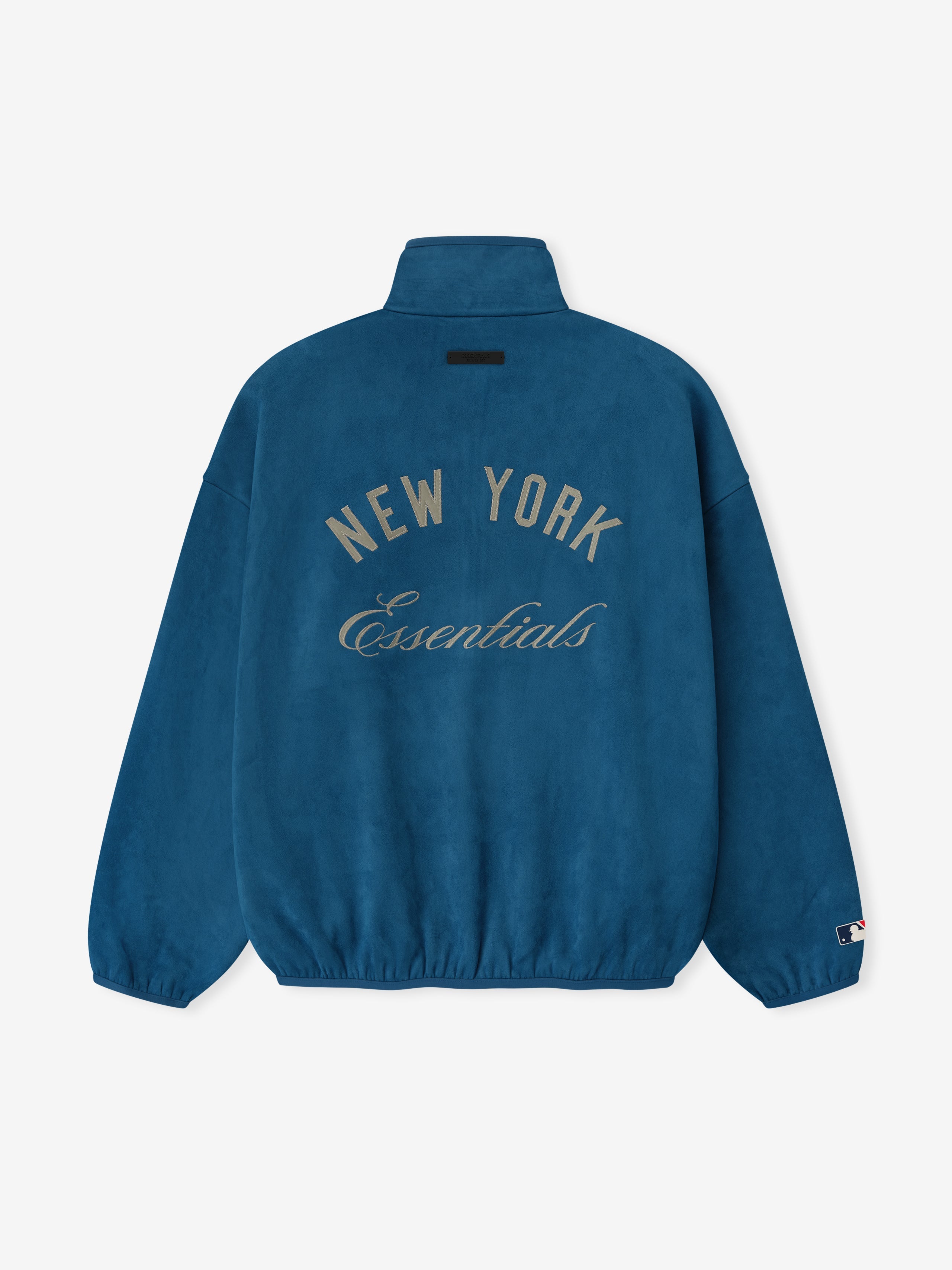 Mets Suede Fleece Modern Half Zip