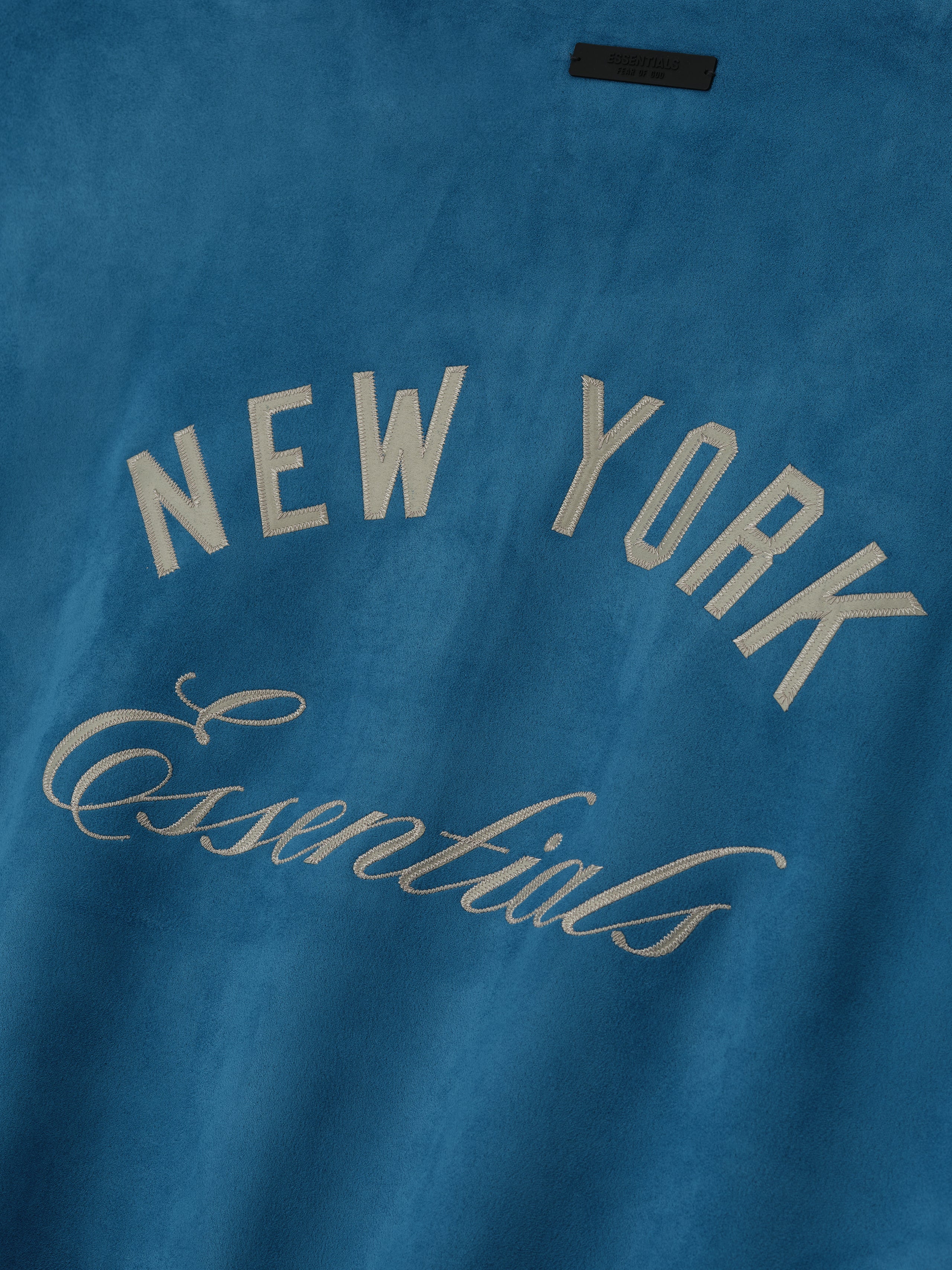 Mets Suede Fleece Modern Half Zip