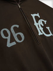 Baseball Club Half Zip Hoodie