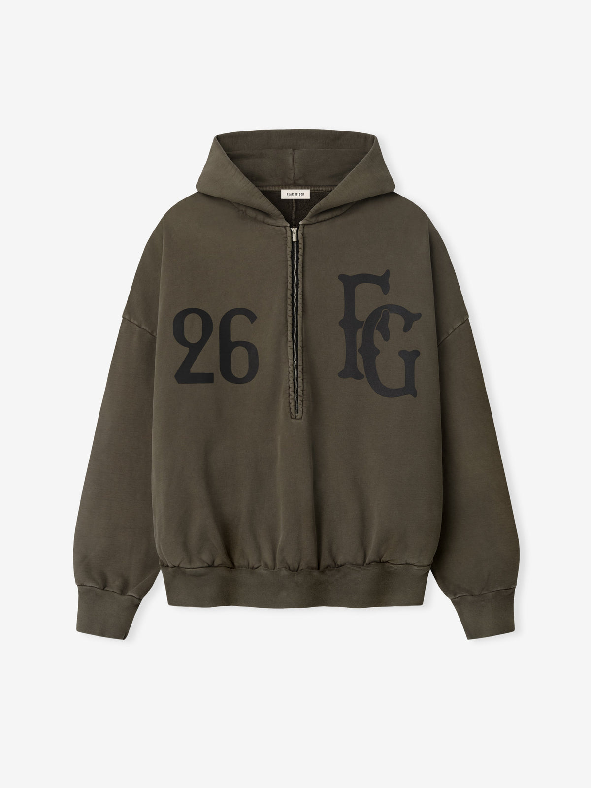 Baseball Club Half Zip Hoodie