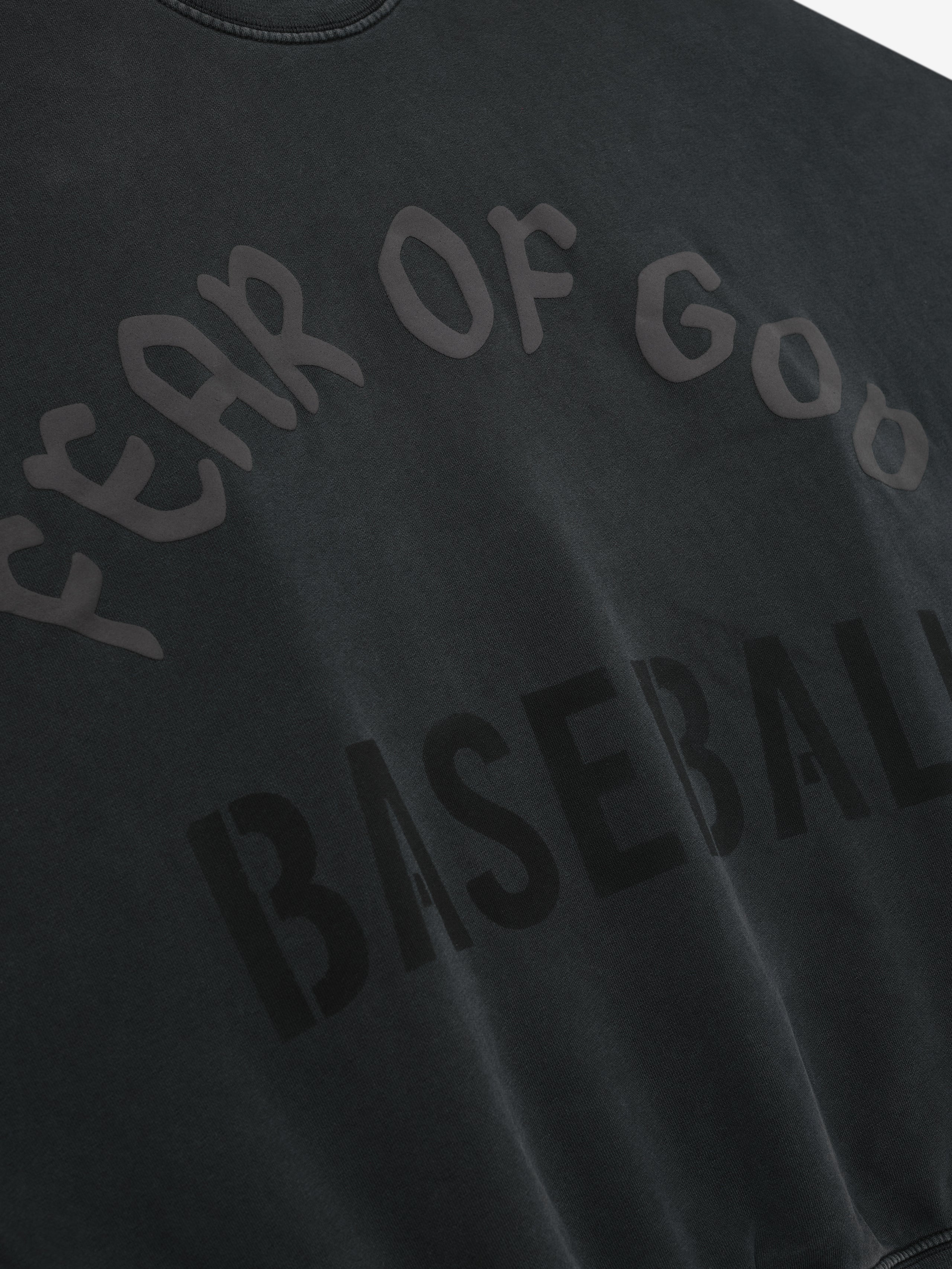 Baseball Cut Sleeve Sweatshirt