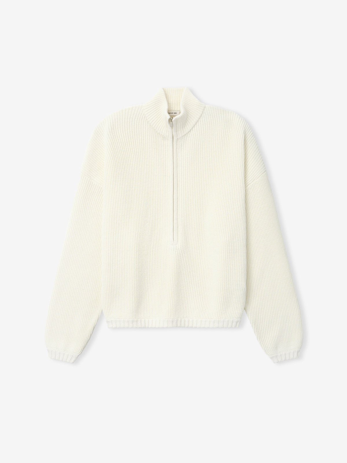 Zip-Up Sweater Long Sleeve