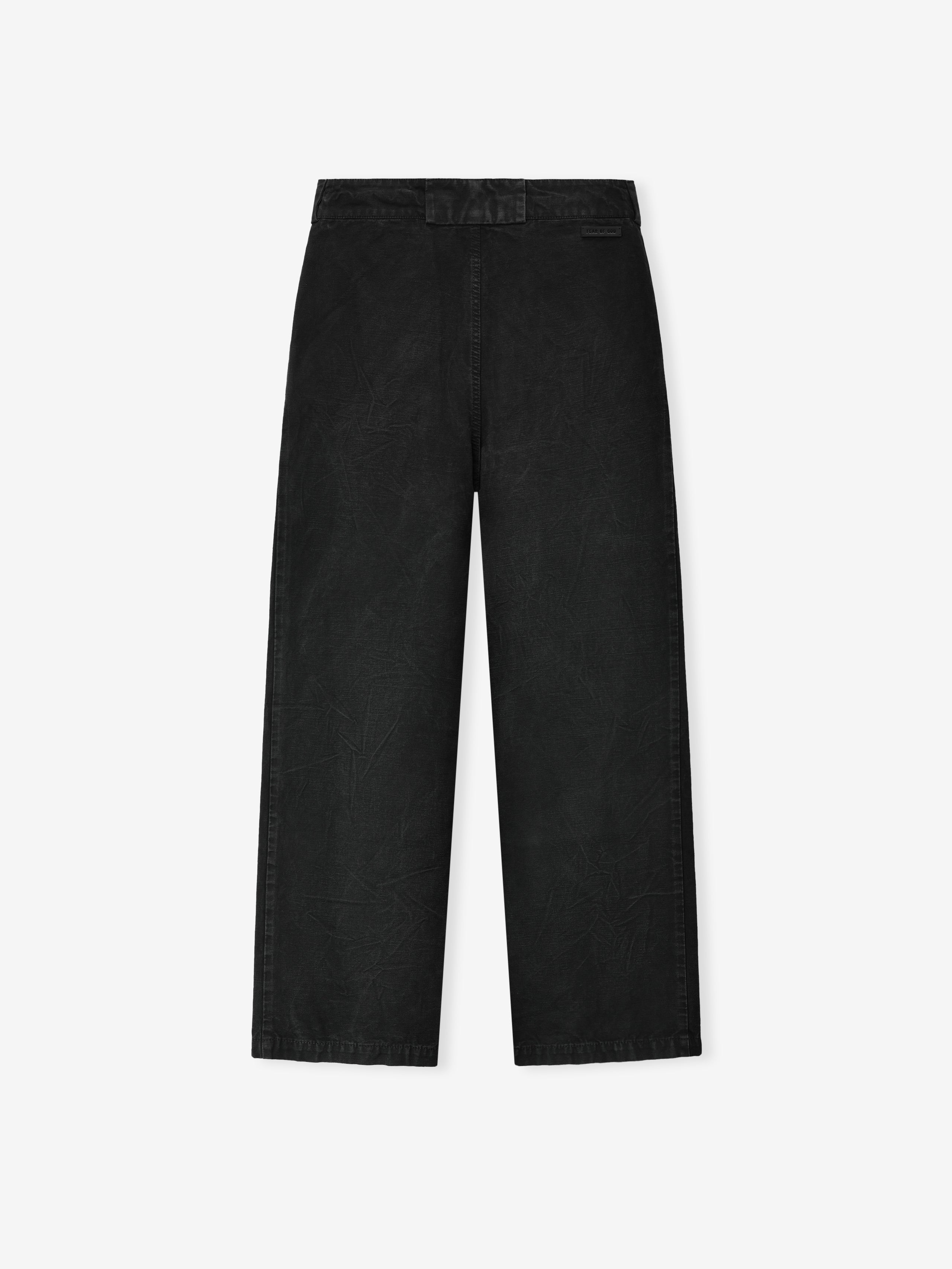 Washed Canvas Utility Pant