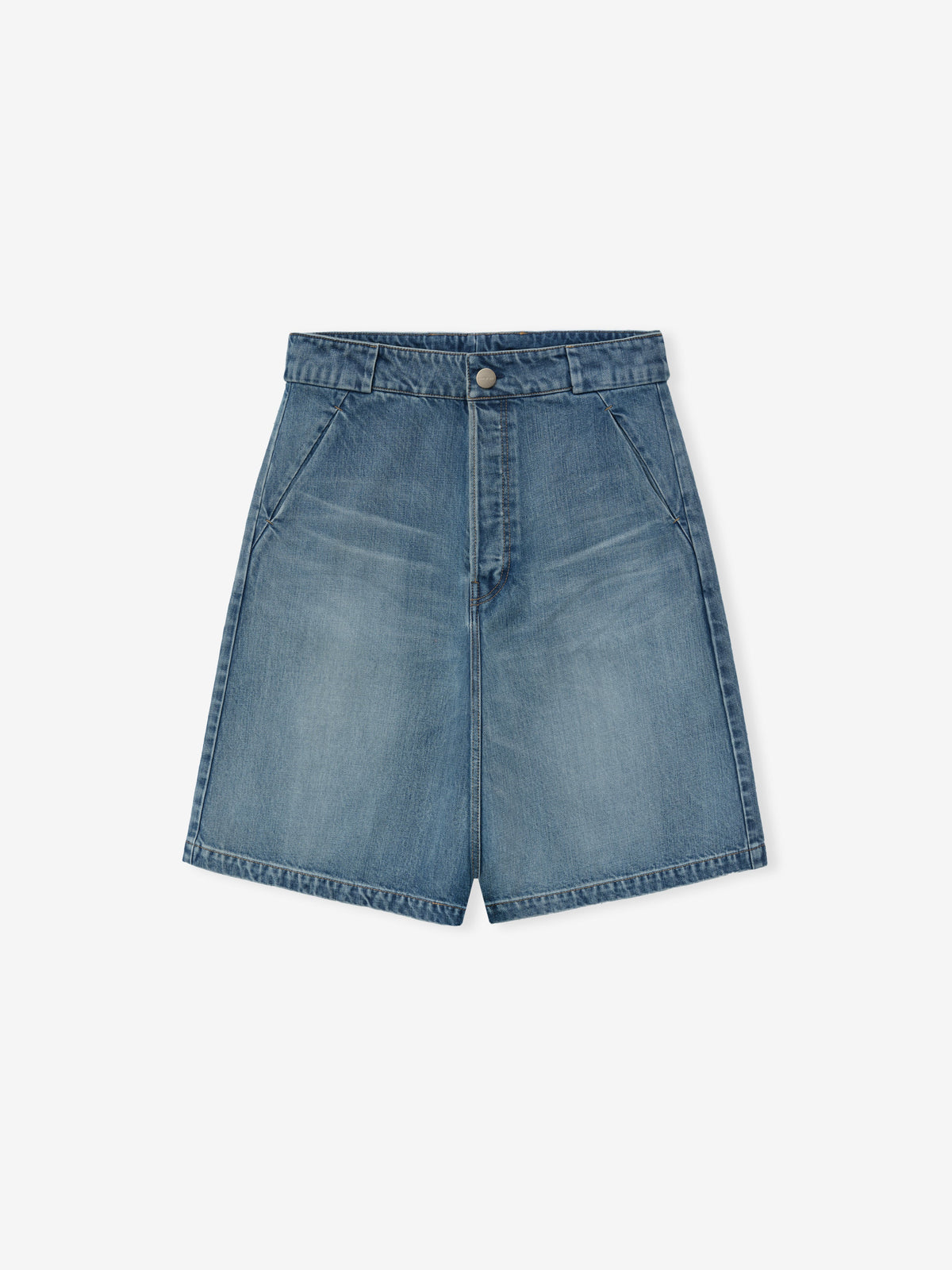 Denim Utility Shorts