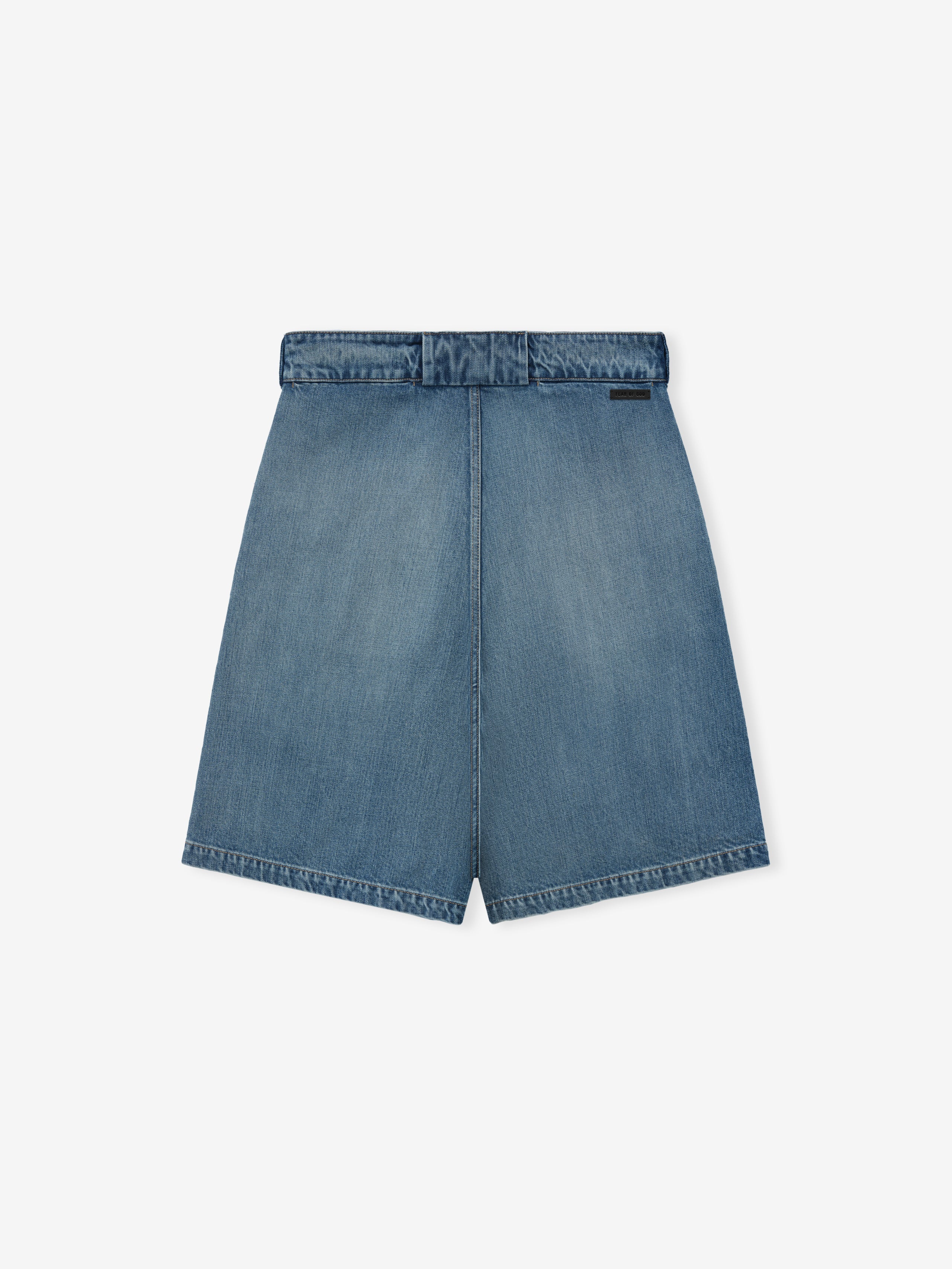 Denim Utility Shorts