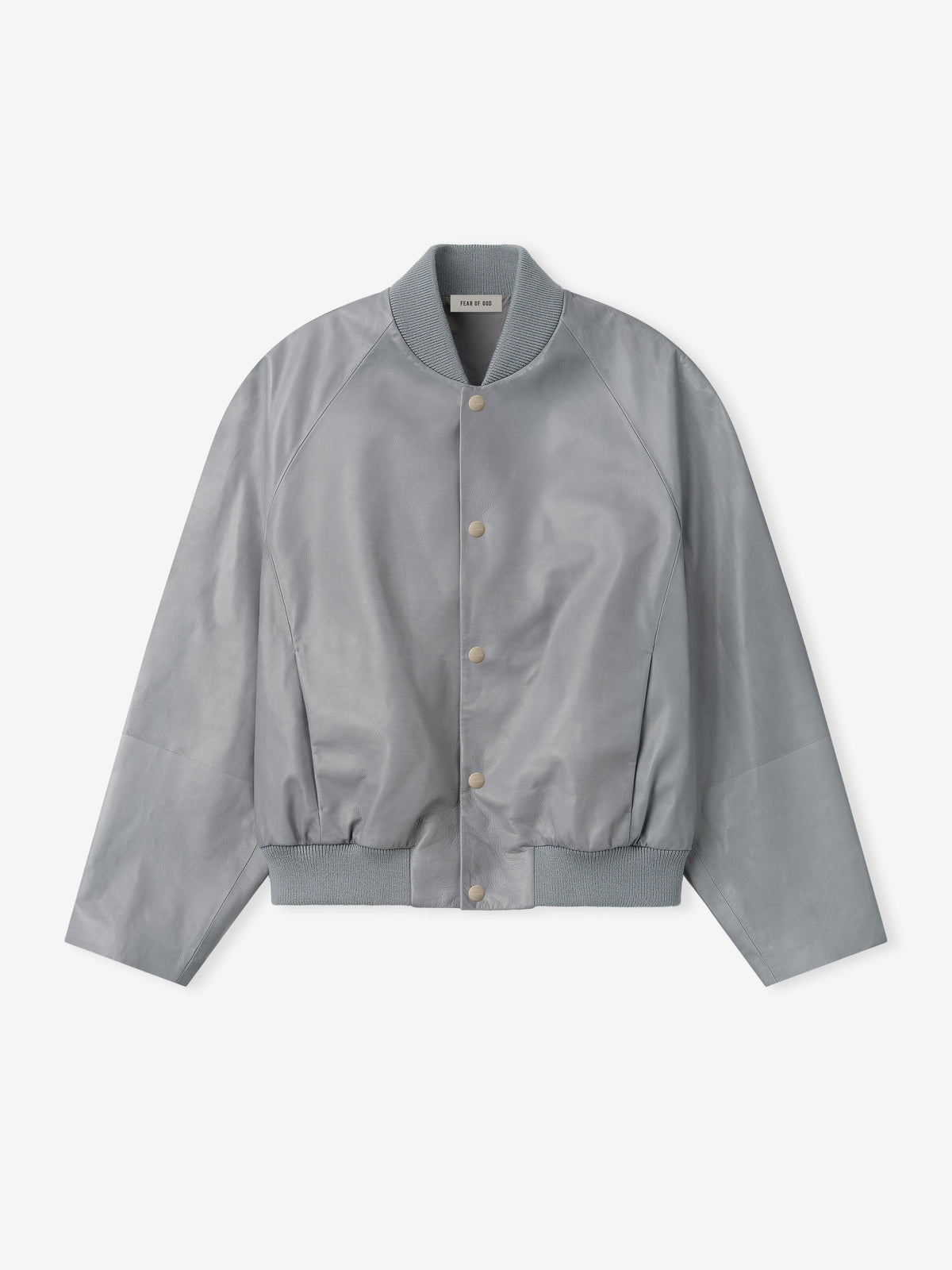 Leather 9 Raglan Bomber Jacket