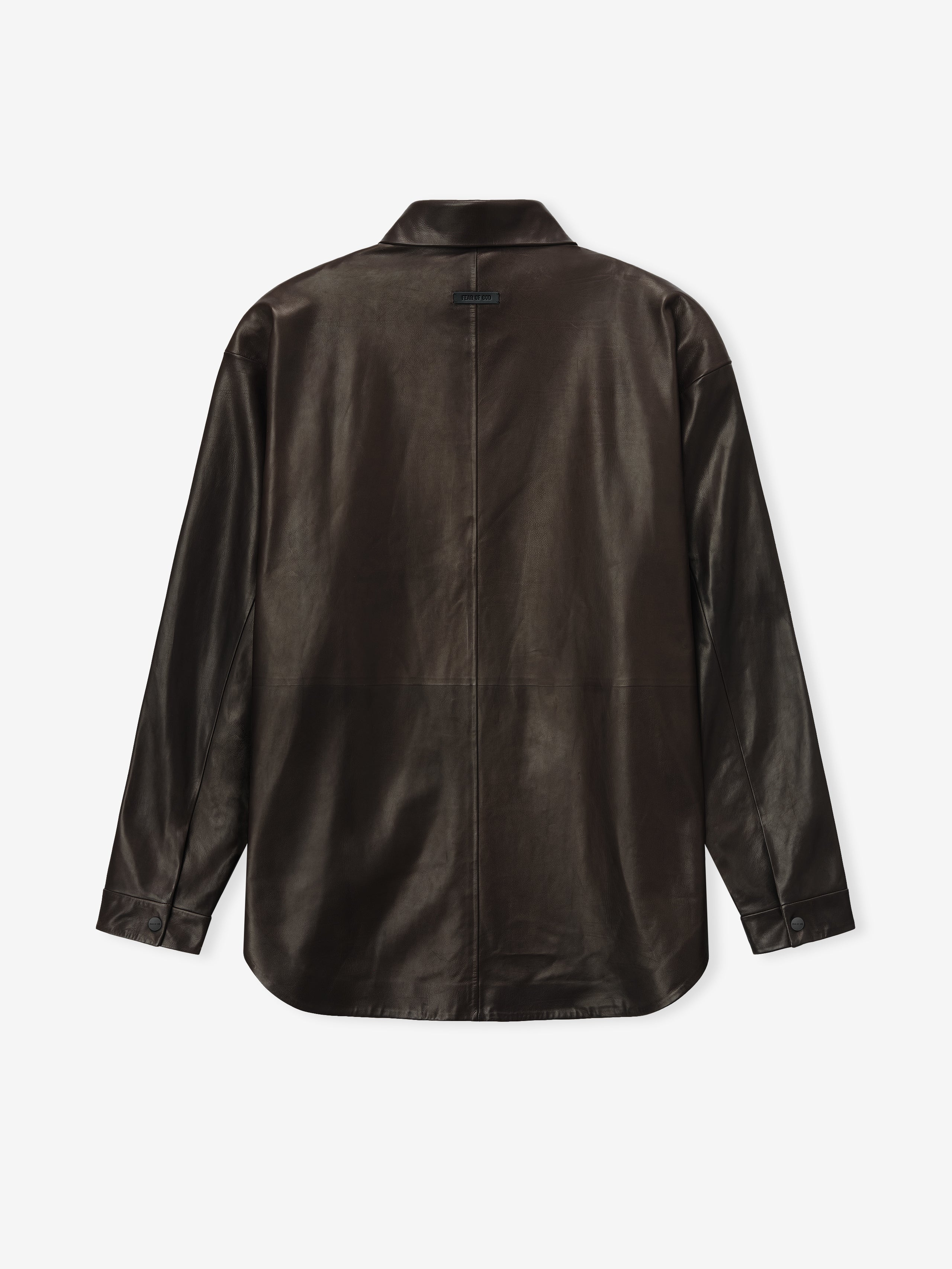Leather Relaxed Shirt