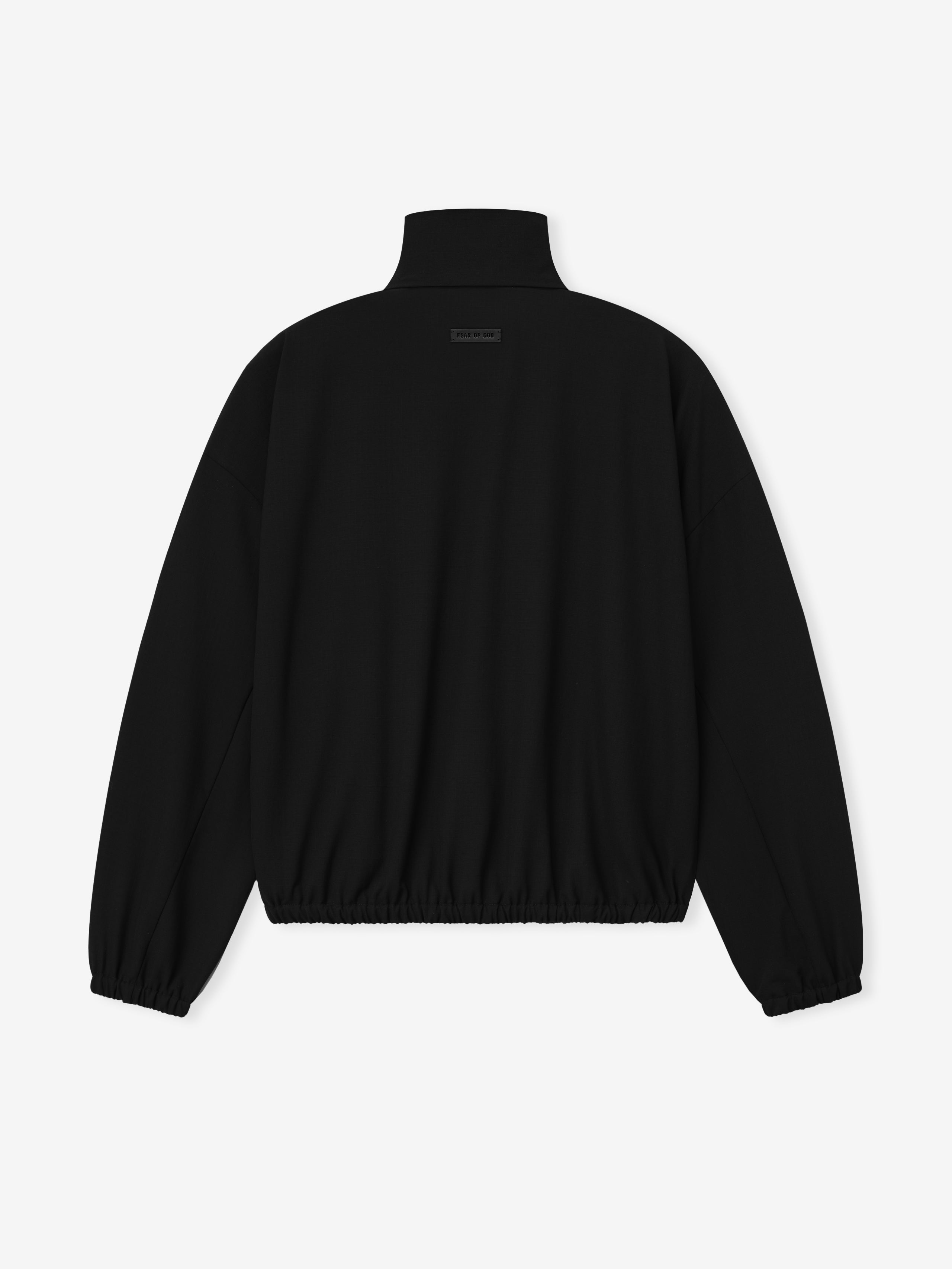 Wool Ripstop Half Zip Track Jacket