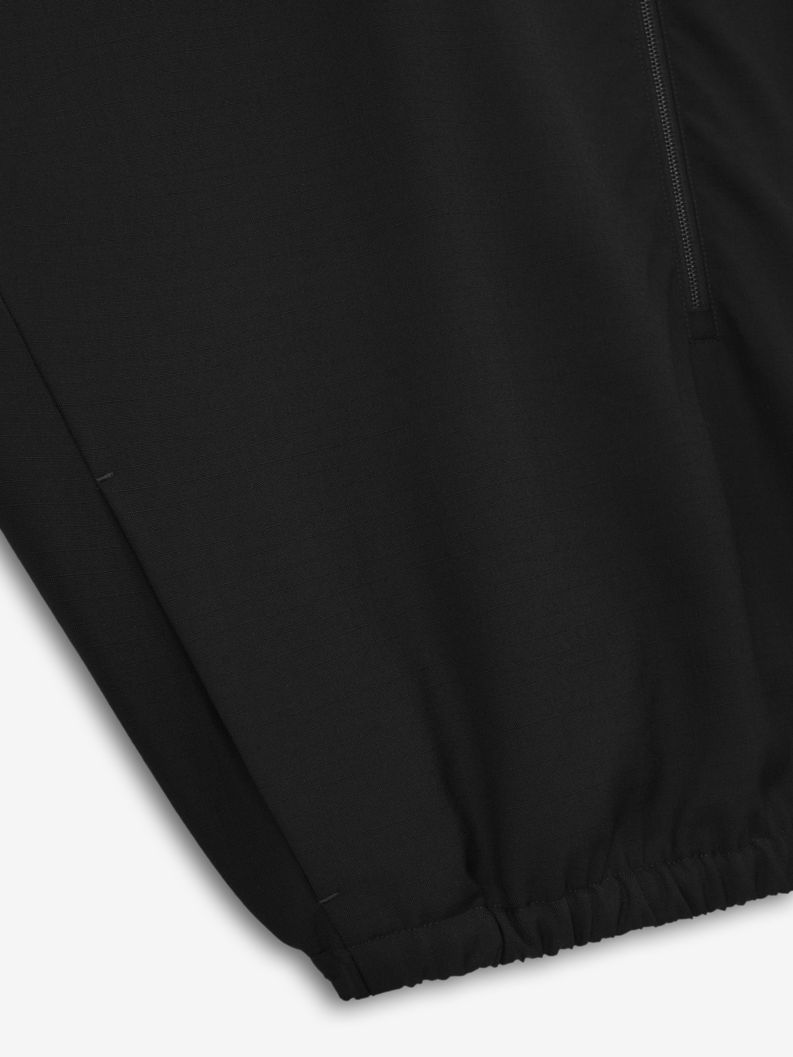 Wool Ripstop Half Zip Track Jacket