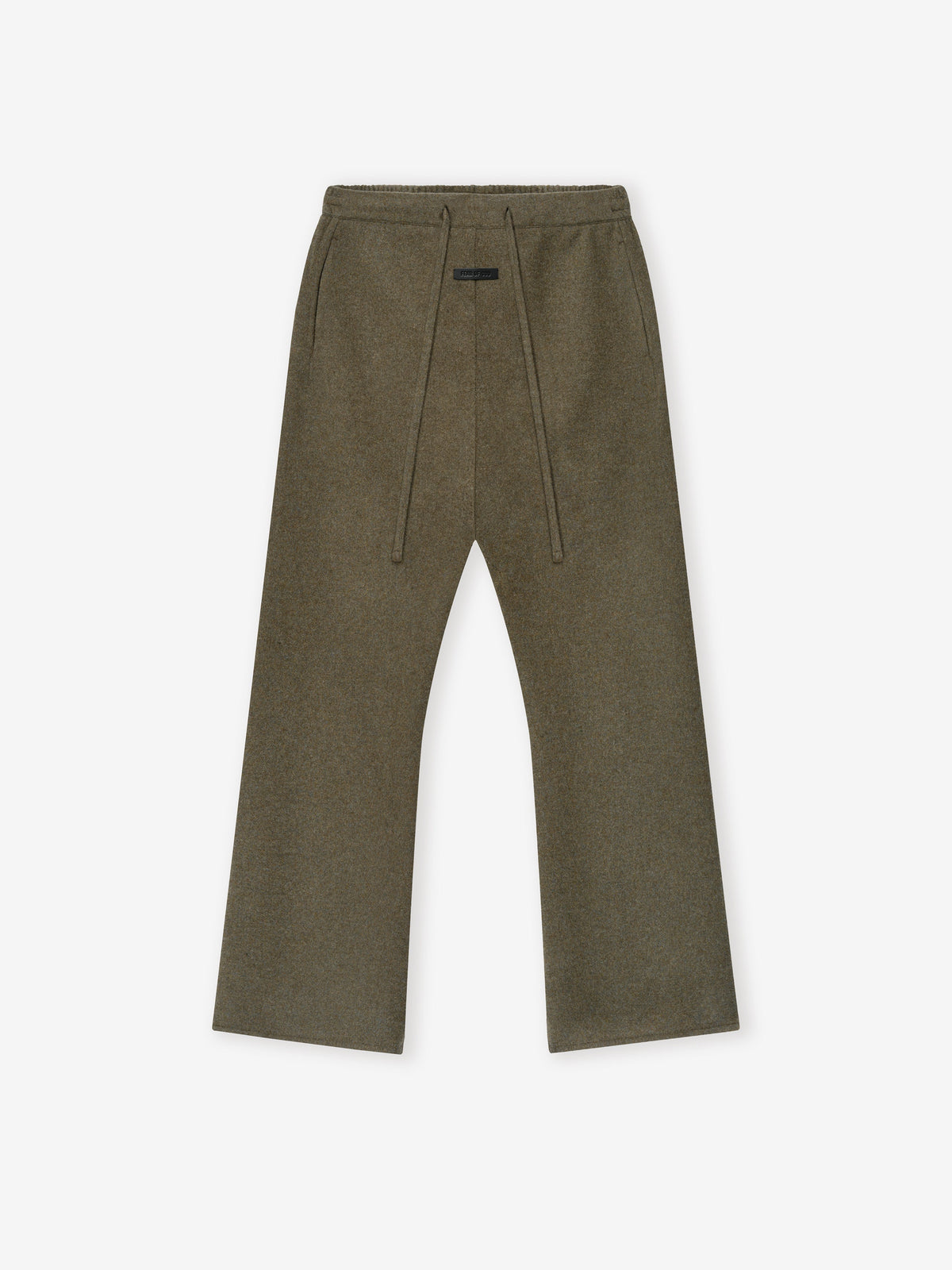 Double Face Wool Cashmere Flared Pants