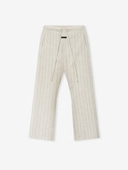 Double Face Wool Baseball Flared Pants