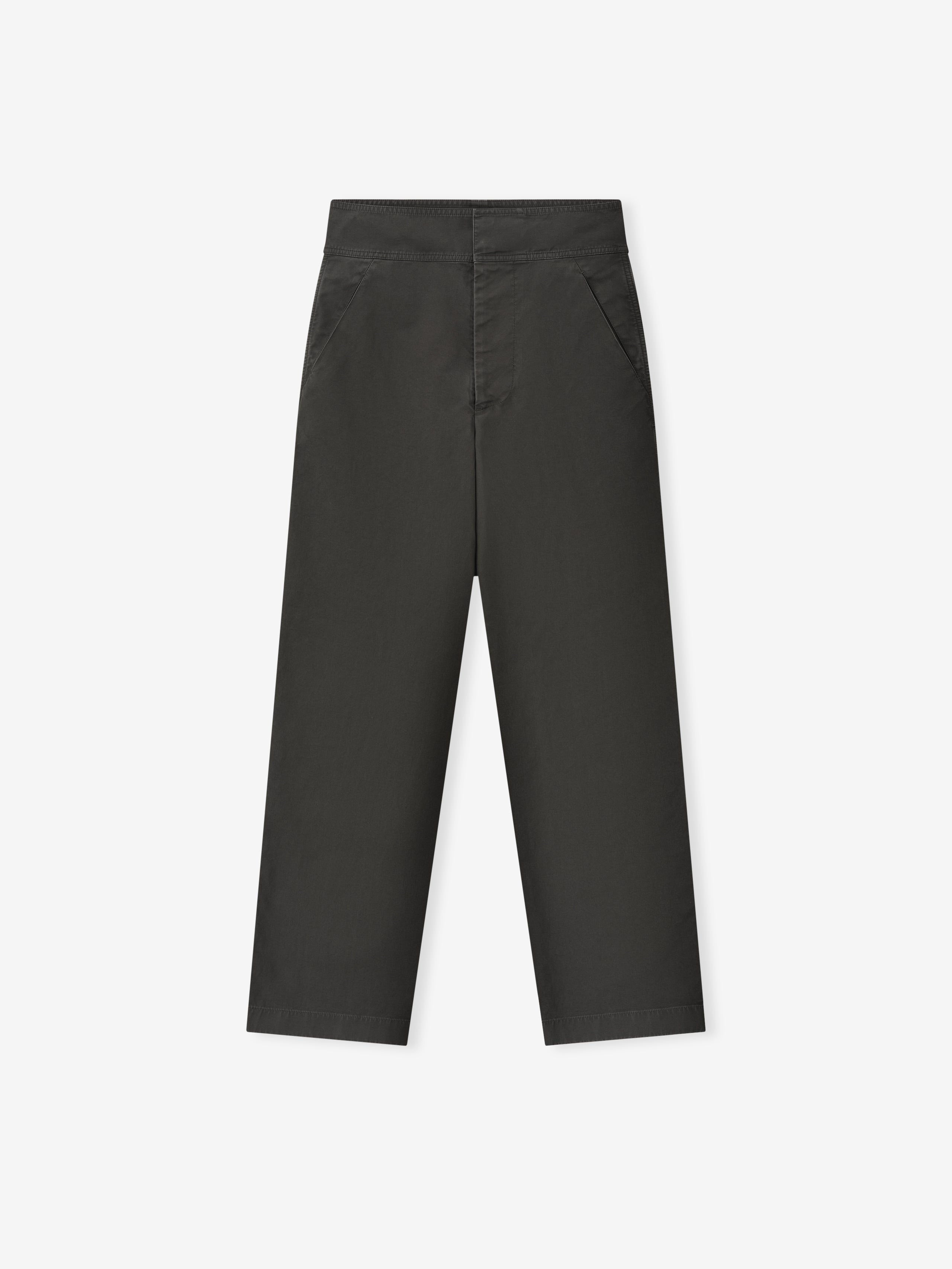 Garment Dyed Cotton Casual Pant