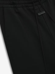 Double Weave Wool Wide Leg Drawstring Pants