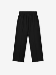 Cotton Wool Oxford Wide Leg Drawstring Pants