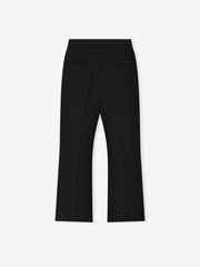Double Weave Wool Tailored Flared Pants