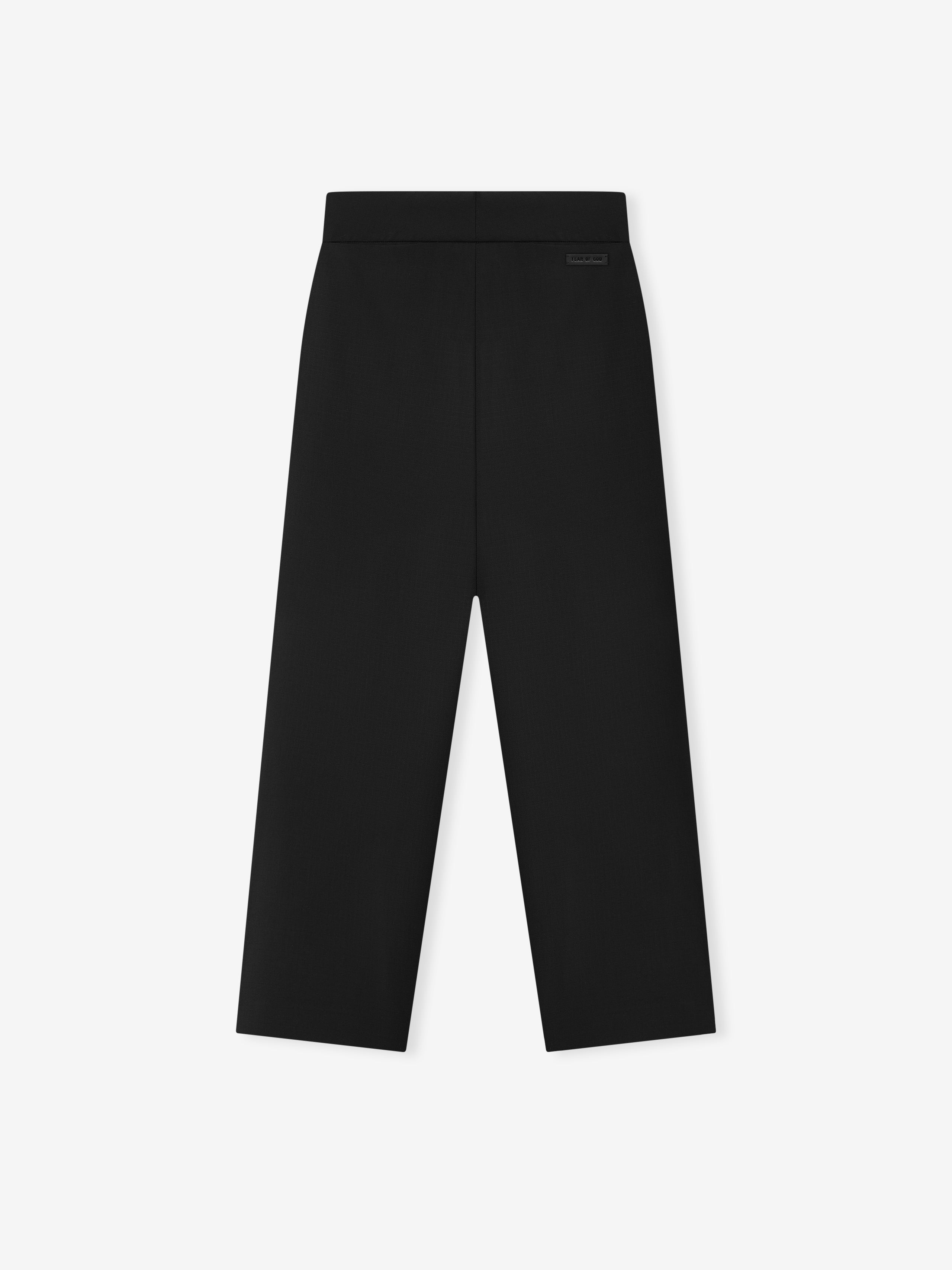Wool Ripstop Casual Flat Front Pant