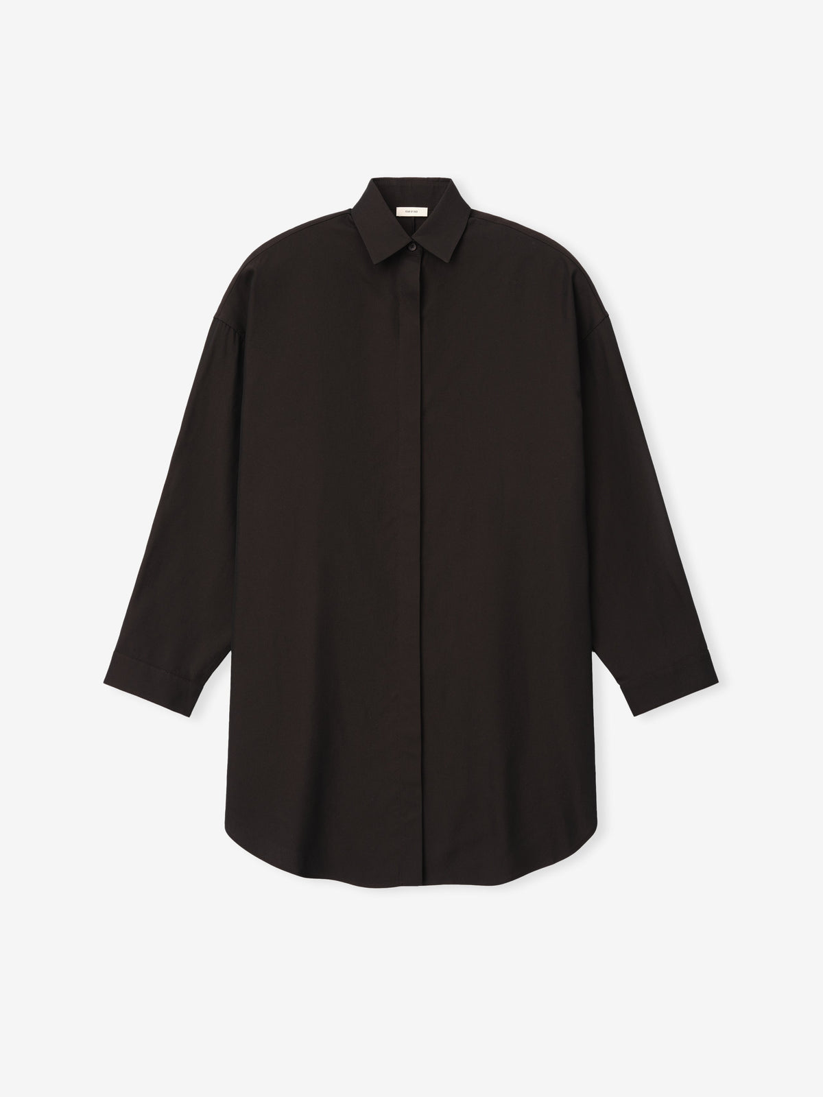 Womens Viscose Oxford Relaxed Shirt
