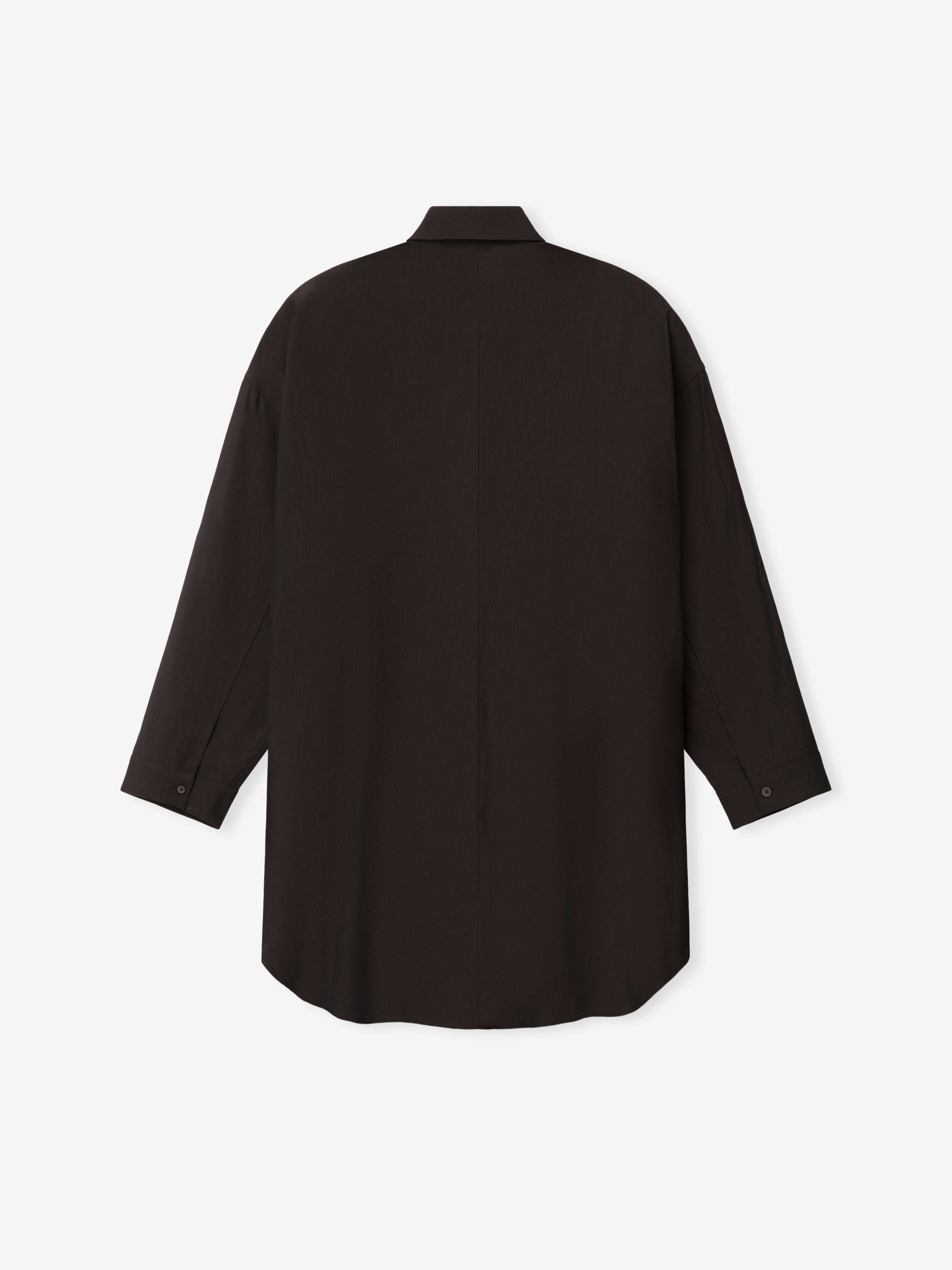 Womens Viscose Oxford Relaxed Shirt