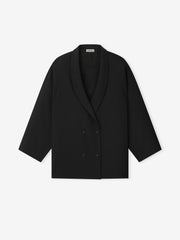 Womens Wool Ripstop Shawl Collar Jacket