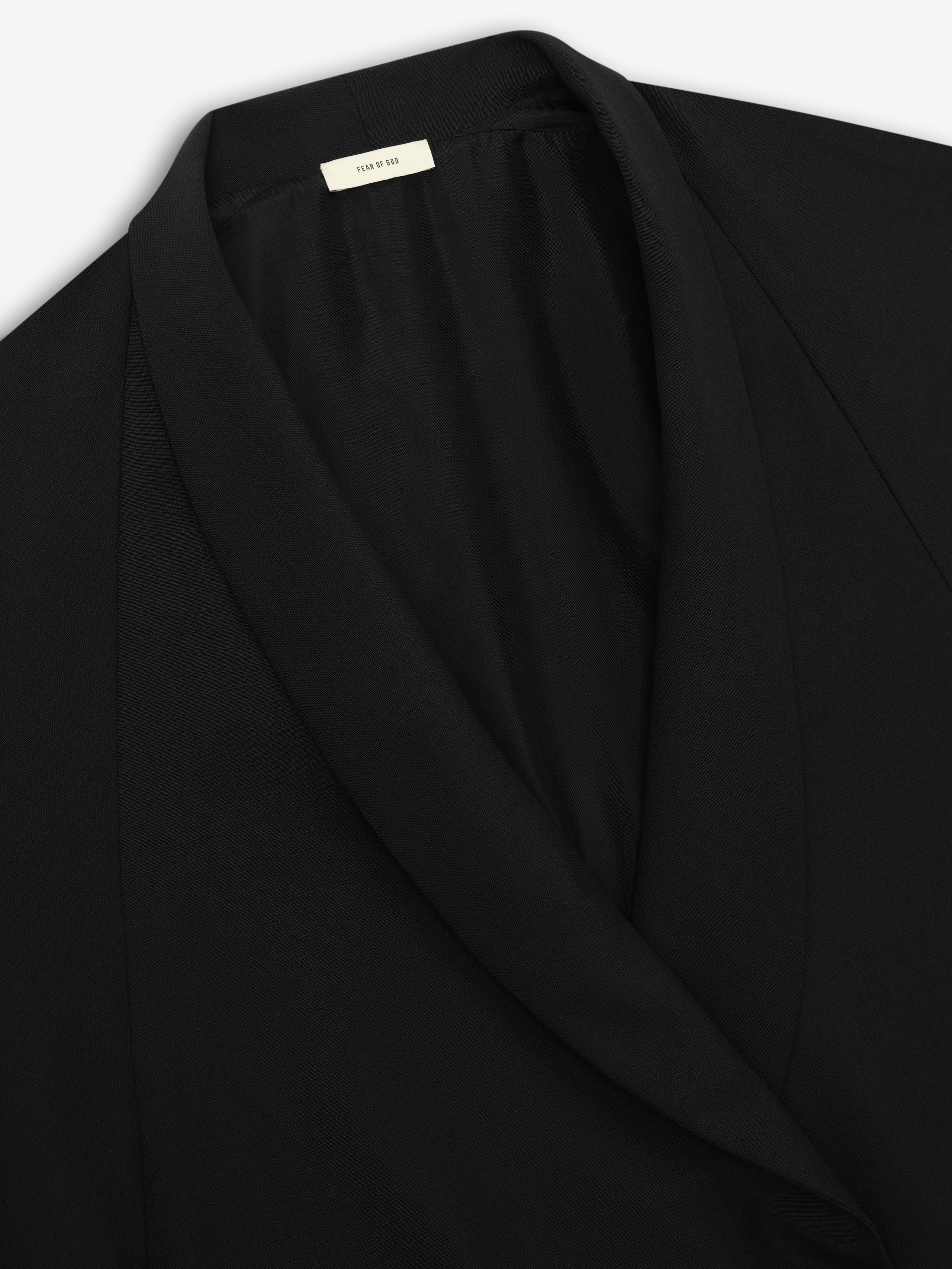 Womens Wool Ripstop Shawl Collar Jacket