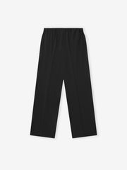 Womens Superfine Wool Twill Wide Leg Pants