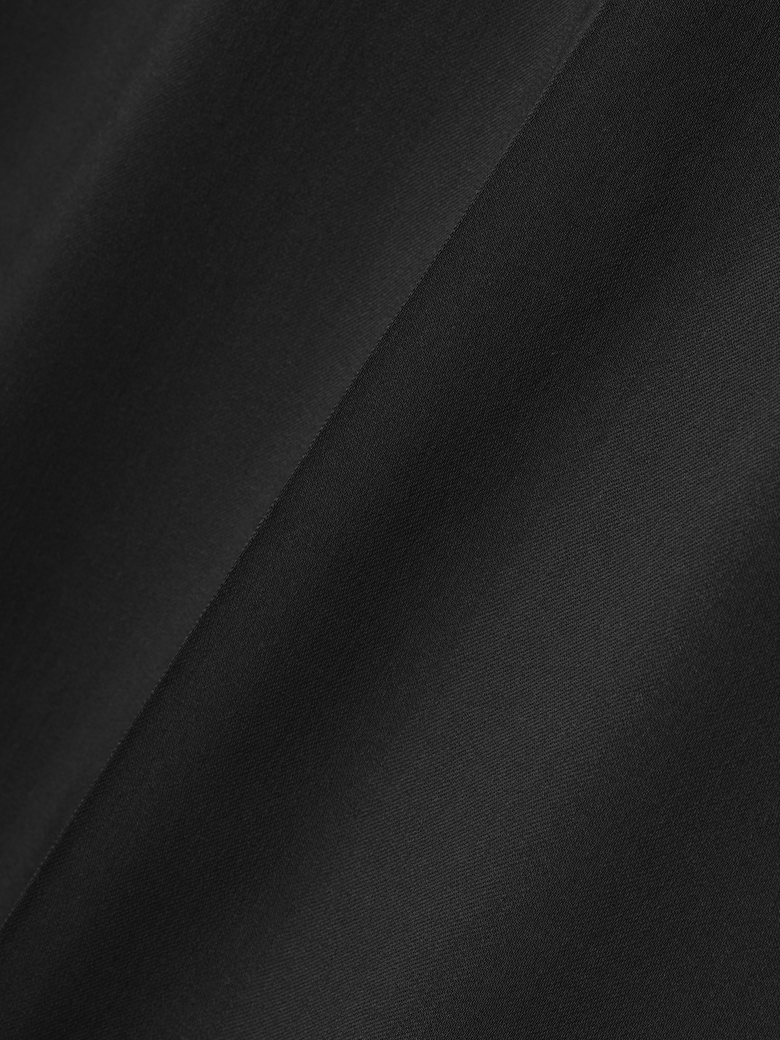Womens Superfine Wool Twill Wide Leg Pants