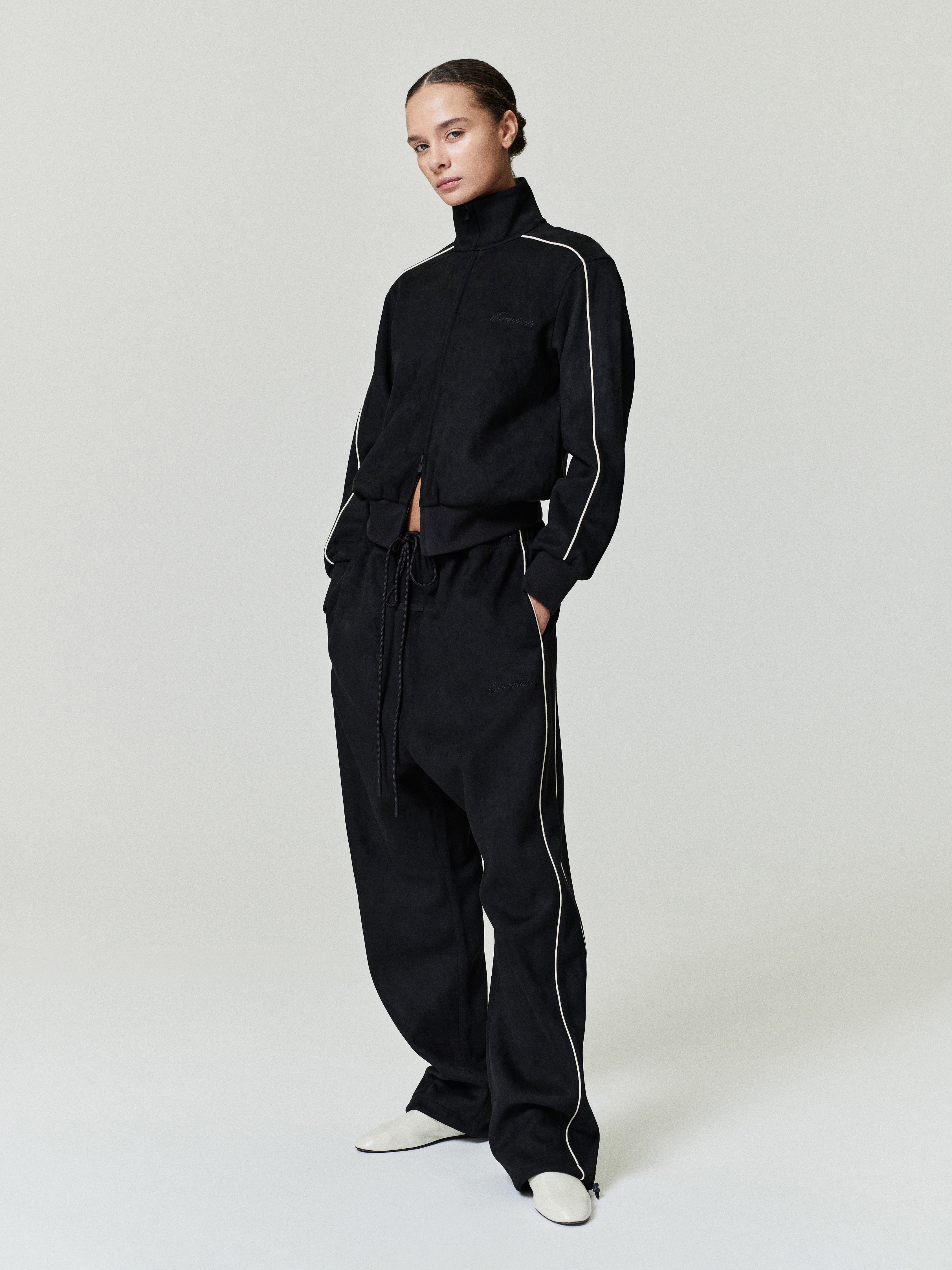 Womens Signature Vintage Track Jacket