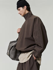 Active Trace Half Zip Track Jacket