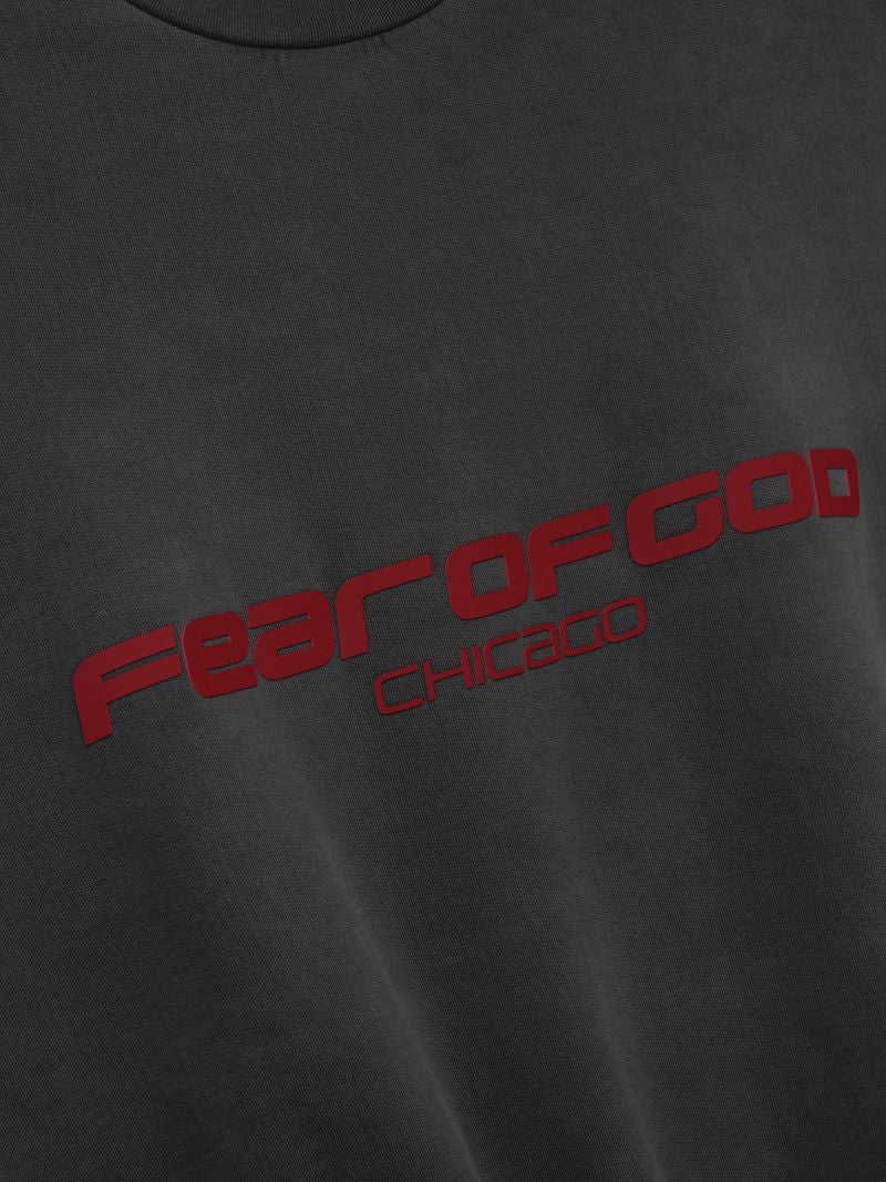 Chicago Heavy Fleece Cropped Sweatshirt